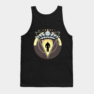 Bigfoot And UFO Tank Top